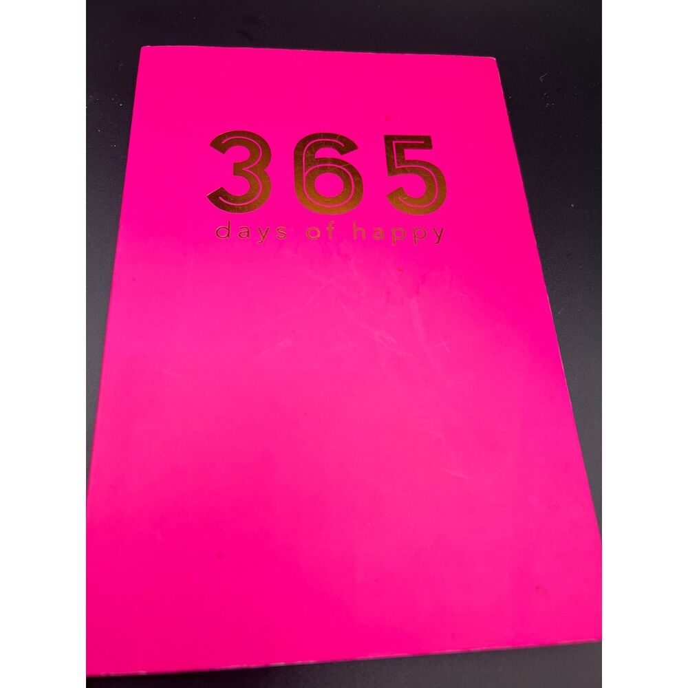 West Emory 365 Days of Happy Pink Planner Mood Notebook